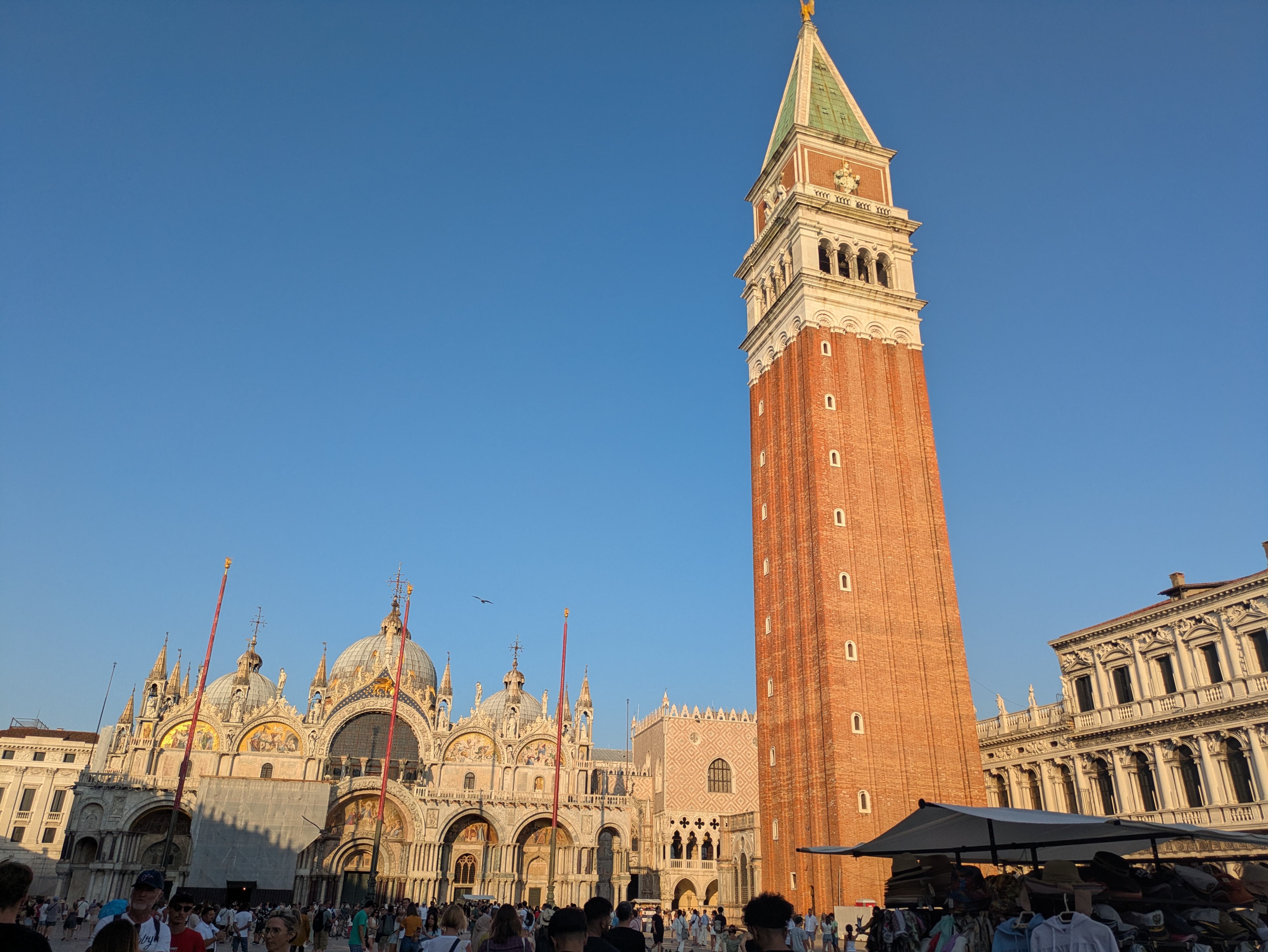 Arriving at Venice